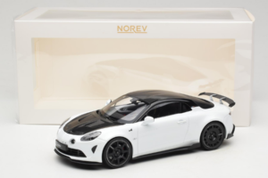 Alpine A110 R Pearl White Norev 1:18 185433 Metāls — attēls 6 no 6