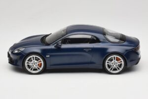 Alpine A110 S A120 Matte Storm Blue Norev 1:18 185444 Metāls — attēls 3 no 6