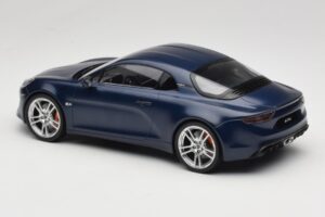 Alpine A110 S A120 Matte Storm Blue Norev 1:18 185444 Metāls — attēls 5 no 6