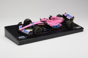 Alpine A522 BWT #14 F. Alonso BWT Alpine F1 Team Bahrain Grand Prix 2022 Minichamps 1:18 147220114 Sveķi — attēls 2 no 7