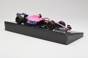 Alpine A522 BWT #14 F. Alonso BWT Alpine F1 Team Bahrain Grand Prix 2022 Minichamps 1:18 147220114 Sveķi — attēls 4 no 7