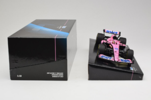 Alpine A522 BWT #14 F. Alonso BWT Alpine F1 Team Bahrain Grand Prix 2022 Minichamps 1:18 147220114 Sveķi — attēls 6 no 7