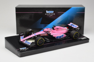 Alpine A522 BWT #14 F. Alonso BWT Alpine F1 Team Bahrain Grand Prix 2022 Minichamps 1:18 147220114 Sveķi — attēls 7 no 7