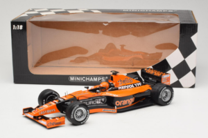 Arrows A21 Supertec #19 J. Verstappen Arrows F1 Team Canadian Grand Prix 2000 Minichamps 1:18 180000119 Metāls — attēls 7 no 7