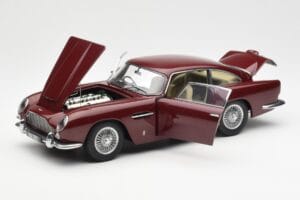 Aston Martin DB5 Dubonnet Sarkans AUTOart 1:18 70213 Metāls — attēls 2 no 8