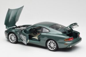 Aston Martin DB7 Vantage Zaļš Maisto 1:18 36880 Metāls — attēls 5 no 8