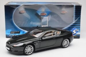 Aston Martin DB9 Melns Solido 1:18 15025600 Metāls — attēls 8 no 8