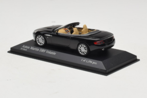 Aston Martin DB9 Kabriolets Melns Minichamps 1:43 400137330 Metāls — attēls 3 no 4