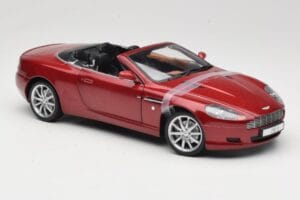 Aston Martin DB9 Volante Sarkans Solido 1:18 8163 Metāls — attēls 6 no 8