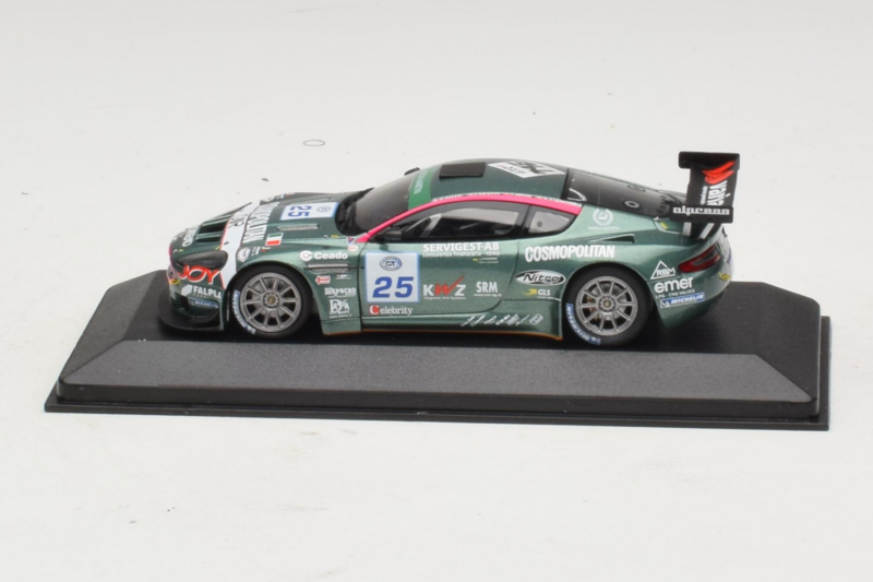 Aston Martin DB9R #25 Alessi / Groppi 24 Hours of Le Mans 2006 Minichamps 1:43 400061325 Metāls