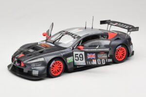 Aston Martin DBR9 GT1 #59 Team Modena A. Garcia / J. Menten / C. Fittipaldi 24 Hours of Le Mans 2006 Solido 1:18 80014 Metāls — attēls 2 no 8