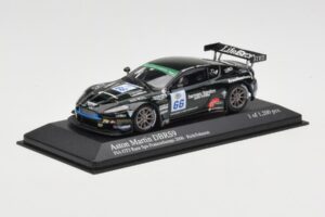 Aston Martin DBRS9 #66 Barwell Motorsport R. Johnson FIA GT3 European Championship Spa 2006 Minichamps 1:43 400061366 Metāls — attēls 2 no 4