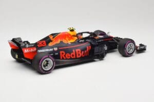 Aston Martin Red Bull Racing RB14 Tag Heuer #33 M. Verstappen Mexican GP 2018 Minichamps 1:18 110181933 Metāls — attēls 2 no 6