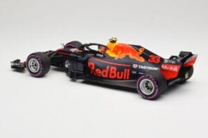 Aston Martin Red Bull Racing RB14 Tag Heuer #33 M. Verstappen Mexican GP 2018 Minichamps 1:18 110181933 Metāls — attēls 5 no 6