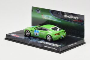 Aston Martin V8 Vantage N24 #7 U. Bez / Porritt / R. Meaden 24 Hours Nurburgring 2008 Minichamps 1:43 437081307 Metāls — attēls 3 no 4