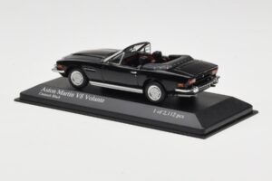 Aston Martin V8 Volante Melns Minichamps 1:43 400137730 Metāls — attēls 3 no 4