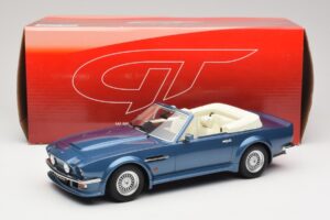 Aston Martin V8 Volante Zils GT Spirit 1:18 GT128 Sveķi — attēls 6 no 6