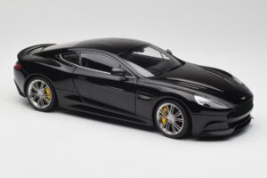 Aston Martin Vanquish Onyx Melns AUTOart 1:18 70247 Metāls — attēls 6 no 8