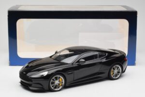 Aston Martin Vanquish Onyx Melns AUTOart 1:18 70247 Metāls — attēls 8 no 8