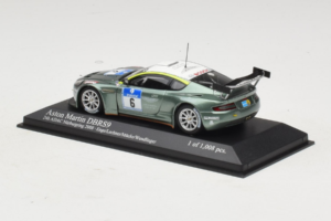 Aston Martin DBRS9 #6 M. Engel / K. Lechner ADAC 24 Hours Nurburgring 2008 Minichamps 1:43 400081306 Metāls — attēls 3 no 4