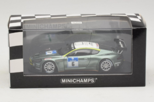 Aston Martin DBRS9 #6 M. Engel / K. Lechner ADAC 24 Hours Nurburgring 2008 Minichamps 1:43 400081306 Metāls — attēls 4 no 4