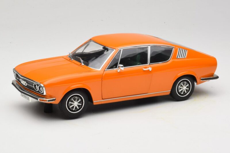 Audi 100 C1 Coupe S Oranžs Anson 1:18 30402 Metāls