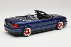 Audi 80 B4 Kabriolets Ming Zils Metallic Custom Wheels Otto 1:18 OT806-C Sveķi — attēls 2 no 6