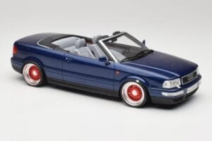 Audi 80 B4 Kabriolets Ming Zils Metallic Custom Wheels Otto 1:18 OT806-C Sveķi — attēls 4 no 6