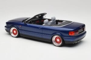 Audi 80 B4 Kabriolets Ming Zils Metallic Custom Wheels Otto 1:18 OT806-C Sveķi — attēls 5 no 6