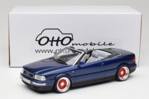 Audi 80 B4 Kabriolets Ming Zils Metallic Custom Wheels Otto 1:18 OT806-C Sveķi — attēls 6 no 6