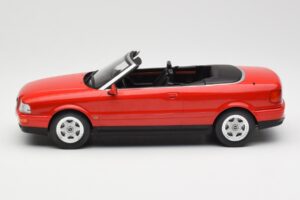 Audi 80 B3 Kabriolets Sarkans MCG 1:18 MCG18371 Metāls — attēls 3 no 6