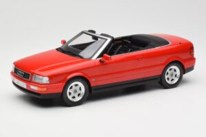 Audi 80 B3 Kabriolets Sarkans MCG 1:18 MCG18371 Metāls