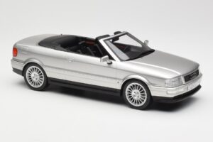 Audi 80 B3 Kabriolets Sudrabains MCG 1:18 MCG18373 Metāls — attēls 4 no 6