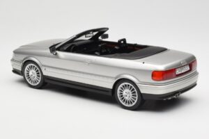 Audi 80 B3 Kabriolets Sudrabains MCG 1:18 MCG18373 Metāls — attēls 5 no 6