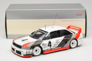 Audi 90 Quattro #4 H. Stuck IMSA GTO 1989 Minichamps 1:18 5030600305 Metāls — attēls 8 no 8