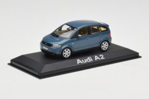 Audi A2 Blue Metallic Minichamps 1:43 20022200748005 Metāls — attēls 2 no 4