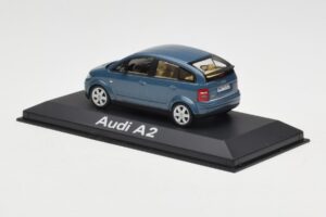 Audi A2 Blue Metallic Minichamps 1:43 20022200748005 Metāls — attēls 3 no 4