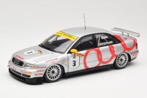 Audi A4 B5 #3 F. Biela DTM World Champion 1995 UT Models 1:18 39542 Metāls