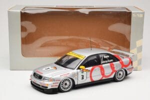Audi A4 B5 #3 F. Biela DTM World Champion 1995 UT Models 1:18 39542 Metāls — attēls 8 no 8
