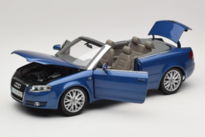 Audi A4 B6 Kabriolets Zils Norev 1:18 5010504325 Metāls — attēls 2 no 9