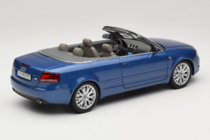 Audi A4 B6 Kabriolets Zils Norev 1:18 5010504325 Metāls — attēls 3 no 9