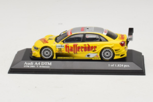 Audi A4 B6 #12 T. Kristensen Audi Sport Team Rosberg DTM 2004 Minichamps 1:43 400041412 Metāls