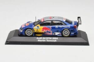 Audi A4 B6 DTM #6 M. Tomczyk Audi Sport Team Abt Sportsline DTM 2004 Minichamps 1:43 5020400403 Metāls