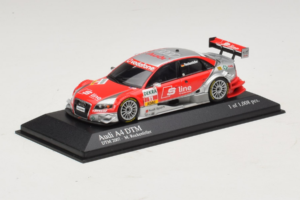 Audi A4 DTM #11 M. Rockenfeller Audi Sport Team Phoenix DTM 2007 Minichamps 1:43 400079611 Metāls — attēls 2 no 4