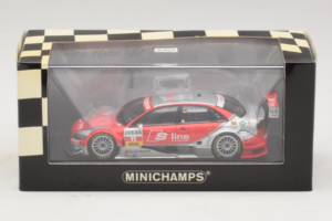 Audi A4 DTM #11 M. Rockenfeller Audi Sport Team Phoenix DTM 2007 Minichamps 1:43 400079611 Metāls — attēls 4 no 4