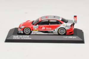 Audi A4 DTM #11 M. Rockenfeller Audi Sport Team Phoenix DTM 2007 Minichamps 1:43 400079611 Metāls