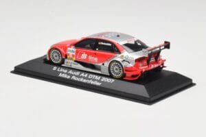 Audi A4 B7 #11 Team Abt M. Rockenfeller DTM 2007 Minichamps 1:43 5020700163 Metāls — attēls 3 no 4