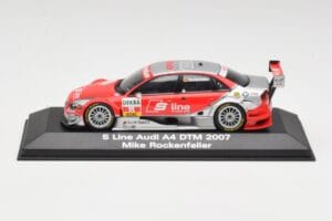 Audi A4 B7 #11 Team Abt M. Rockenfeller DTM 2007 Minichamps 1:43 5020700163 Metāls