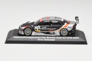 Audi A4 B7 #8 T. Scheider DTM 2007 Minichamps 1:43 5020700143 Metāls