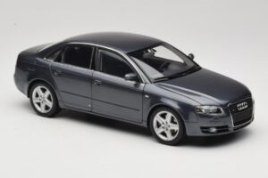 Audi A4 B7 Pelēks Metaliks Minichamps 1:18 100014400 Metāls — attēls 6 no 8